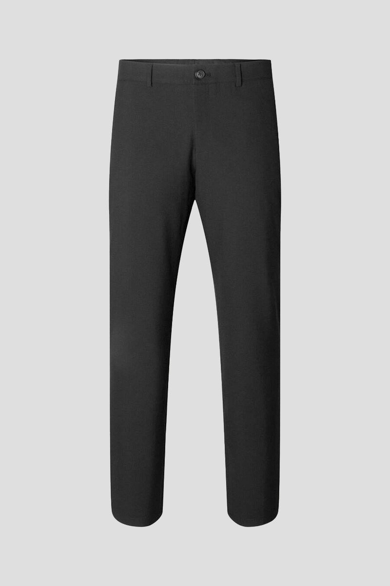Ανδρικό-Μαύρο-Slim-Fit-Trousers-SELECTED-HOMME