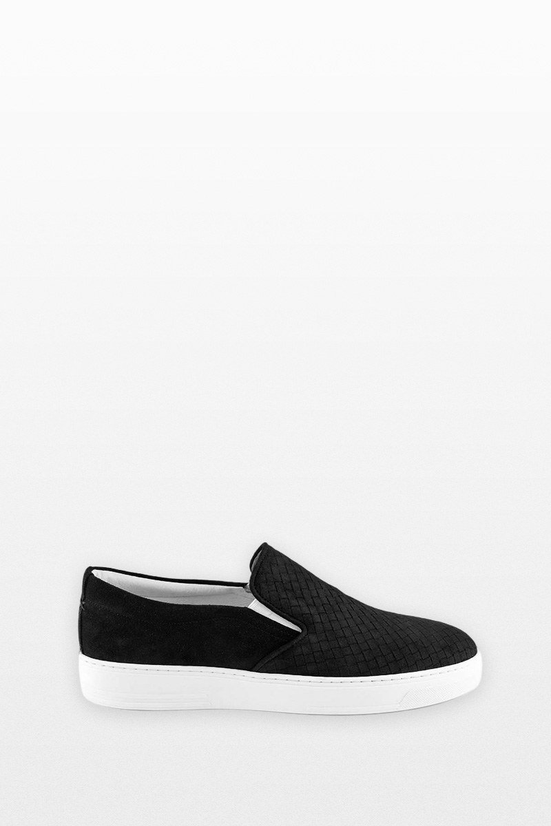 Ανδρικό Μαύρο Slip On Sneakers PHILIPPE LANG