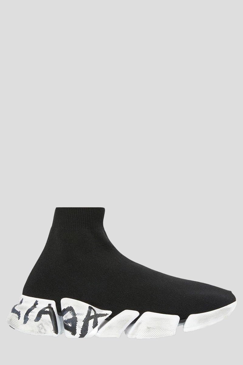 Ανδρικό-Μαύρο-Speed-2.0-Grafitti-Sneaker-In-Black-BALENCIAGA