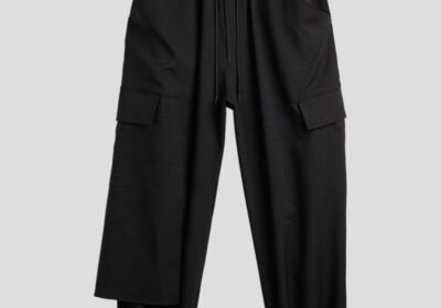 Ανδρικό-Μαύρο-Sport-Uniform-Cuffed-Cargo-Y-3