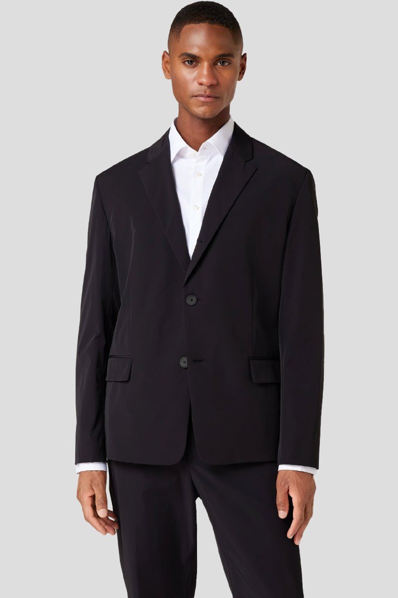 Ανδρικό Μαύρο Straight Form Blazer HUGO