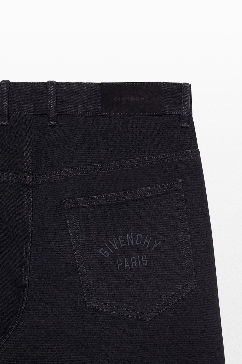 Ανδρικό Μαύρο Straight Leg Jeans GIVENCHY