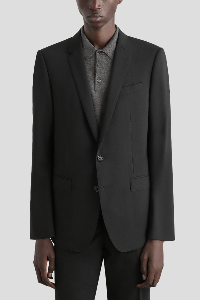 Ανδρικό Μαύρο Stretch Wool Martini DOLCE&GABBANA