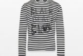 Ανδρικό Μαύρο Stripe Long Sleeve BLACK COMME DES GARÇONS