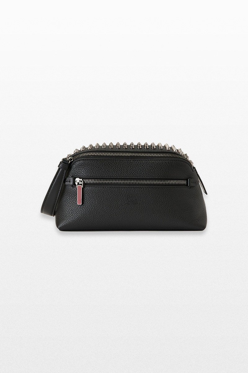 Ανδρικό Μαύρο Studded Travel Pouch CHRISTIAN LOUBOUTIN