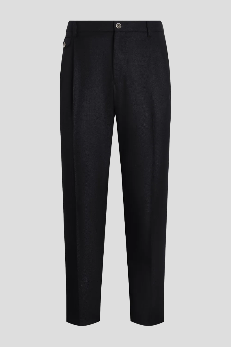 Ανδρικό Μαύρο Tailored Trousers DOLCE&GABBANA DOLCE&GABBANA