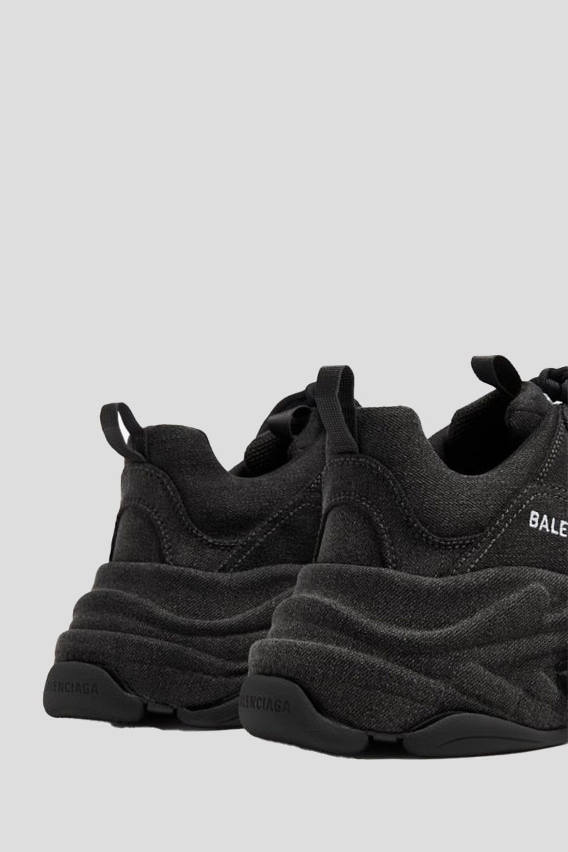 Ανδρικό Μαύρο Triple S Denim BALENCIAGA