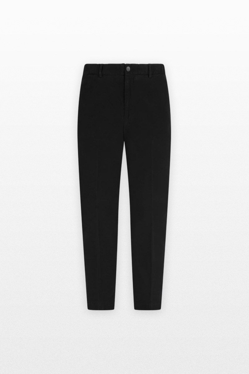 Ανδρικό-Μαύρο-Trousers-with-Welt-Pocket-BRIGLIA