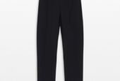 Ανδρικό Μαύρο Trousers with Woolen MM6 MAISON MARGIELA