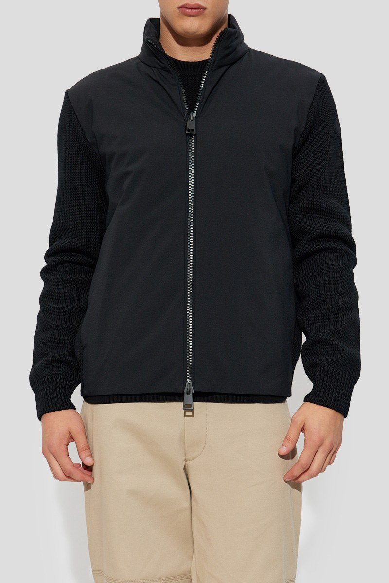 Ανδρικό Μαύρο Turtleneck Sweatshirt MONCLER MONCLER