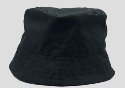 Ανδρικό-Μαύρο-Twill-Bucket-Hat-NE-EN-AOUT