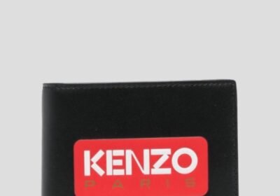 Ανδρικό-Μαύρο-Unisex-Wallet-In-Black-Leather-KENZO