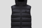 Ανδρικό Μαύρο Valmasque Down Gilet MONCLER