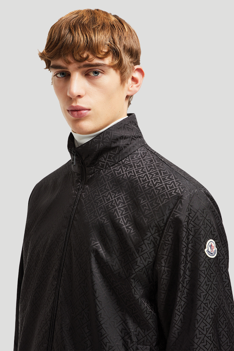 Ανδρικό Μαύρο Vanoise Monogram Jacquard MONCLER