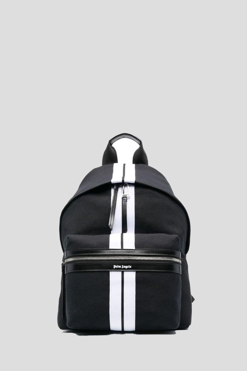 Ανδρικό-Μαύρο-Venice-Cotton-Backpack-PALM-ANGELS