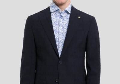 Ανδρικό-Μαύρο-Virgin-Wool-Blazer-CORNELIANI
