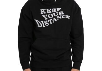 Ανδρικό-Μαύρο-Wavy-Phrase-HoodieBlack-MIRA