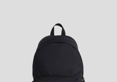 Ανδρικό-Μαύρο-Weekend-Backpack-With-Bottle-Holder-BALENCIAGA