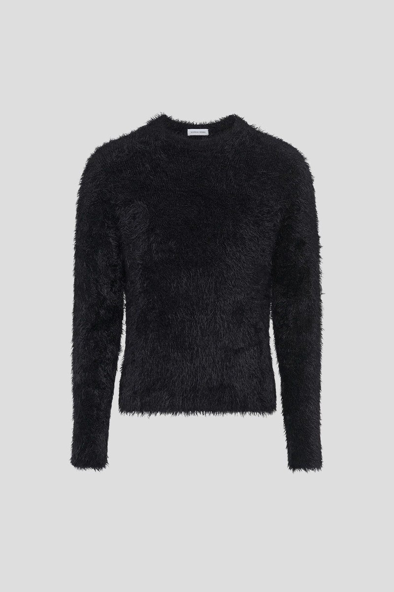 Ανδρικό Μαύρο Wild Puffy Knit MARINE SERRE