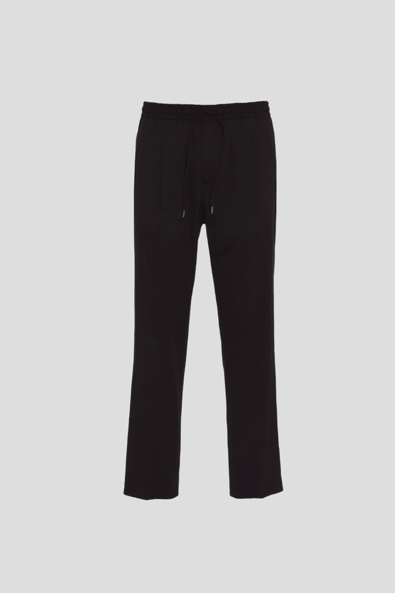 Ανδρικό Μαύρο Wimbledon Eggshell Poplin BRIGLIA