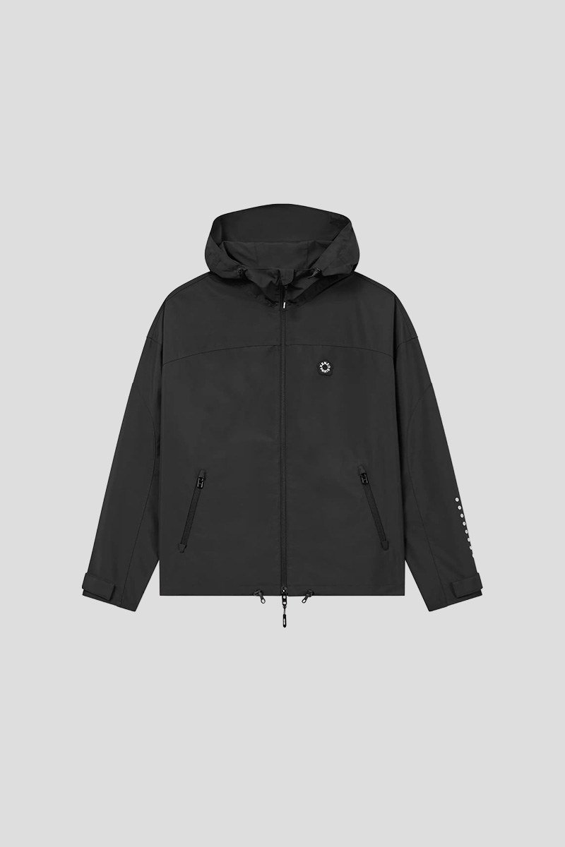 Ανδρικό-Μαύρο-Windbreaker-In-Technical-Cotton-KENZO