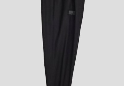 Ανδρικό-Μαύρο-Wool-Flannel-Cuffed-Pants-Y-3