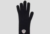 Ανδρικό Μαύρο Wool Gloves MONCLER MONCLER