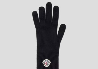 Ανδρικό-Μαύρο-Wool-Gloves-MONCLER