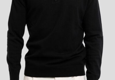 Ανδρικό-Μαύρο-Wool-High-Neck-ShirtBlack-39MASQ