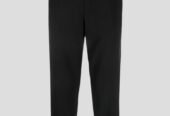 Ανδρικό Μαύρο Zip Trousers In NEIL BARRETT