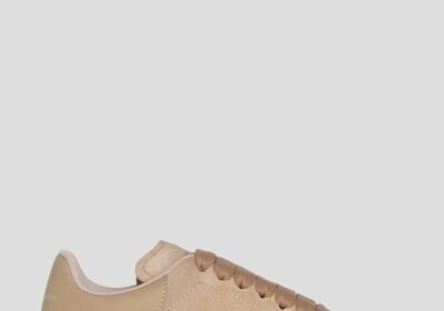 Ανδρικό-Μπεζ-Classic-Suede-Sneakers-ALEXANDER-MCQUEEN