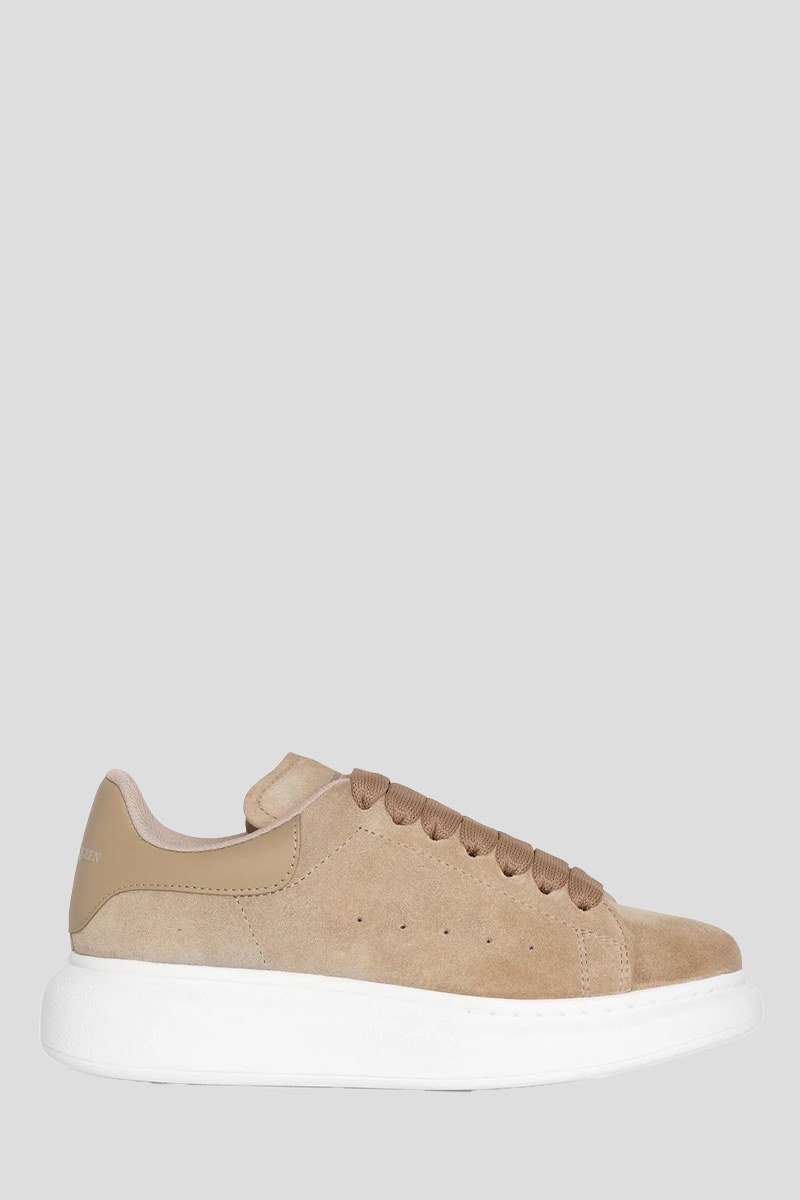 Ανδρικό-Μπεζ-Classic-Suede-Sneakers-ALEXANDER-MCQUEEN