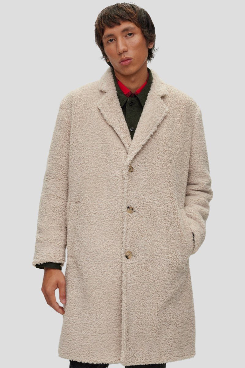 Ανδρικό Μπεζ Coat With Vintage HUGO