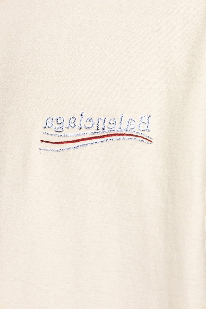 Ανδρικό Μπεζ Cream T shirt BALENCIAGA
