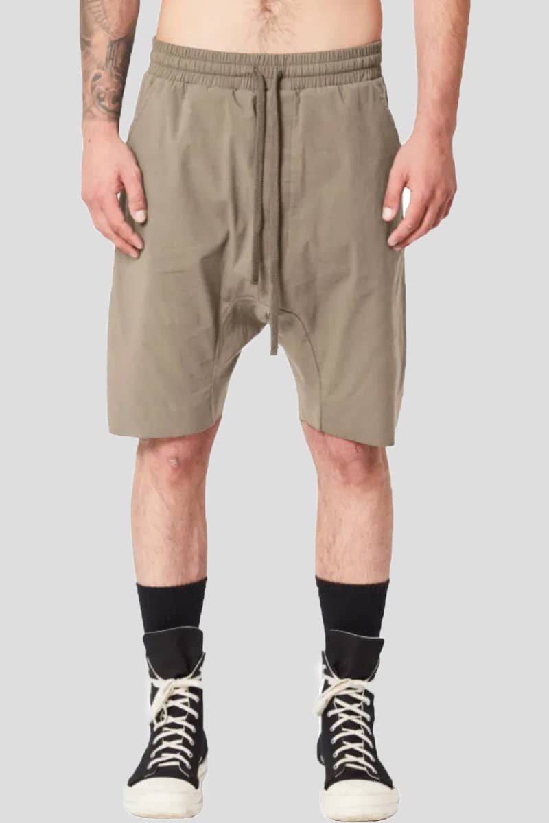 Ανδρικό-Μπεζ-Drop-Crotch-Shorts-Fossil-THOM-KROM