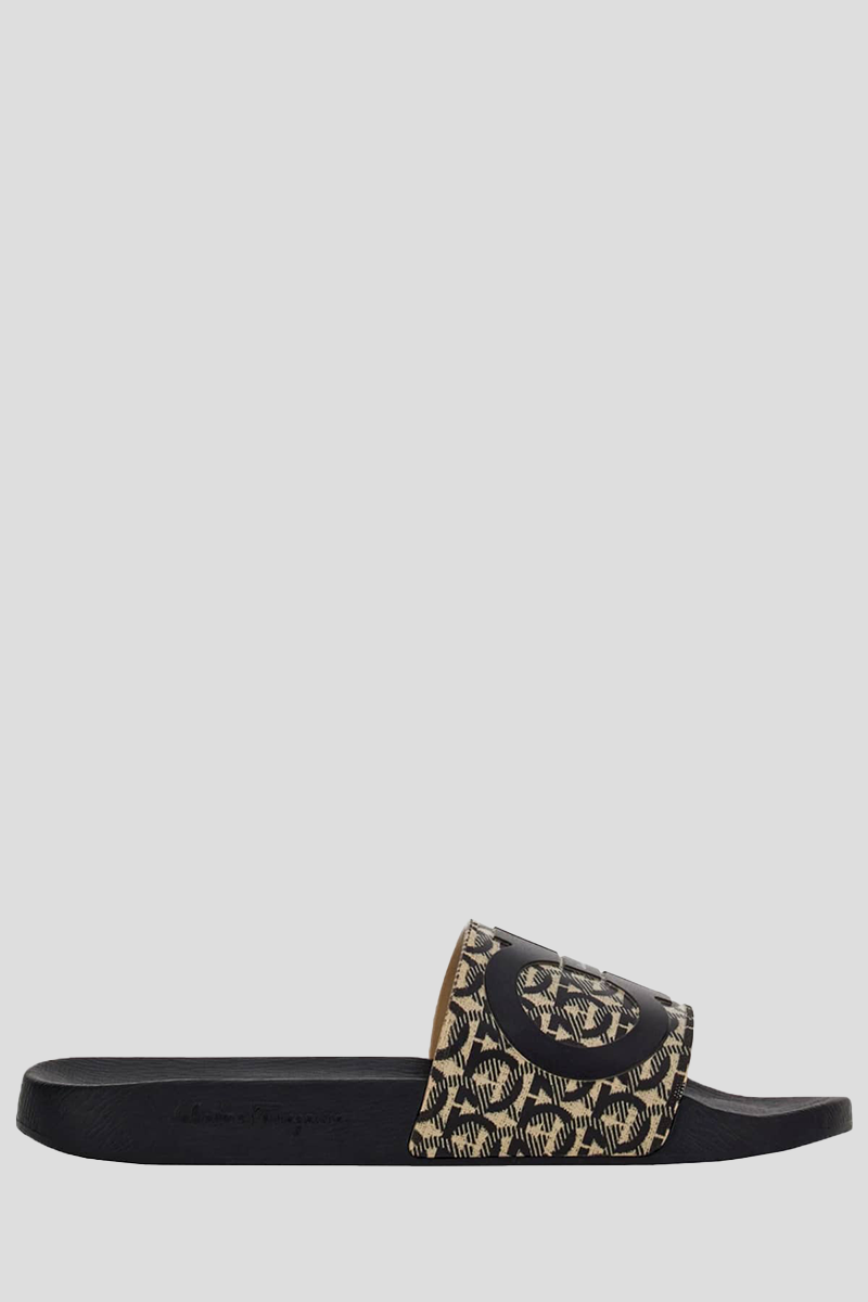 Ανδρικό-Μπεζ-Gancini-Slides-In-Beige-SALVATORE-FERRAGAMO