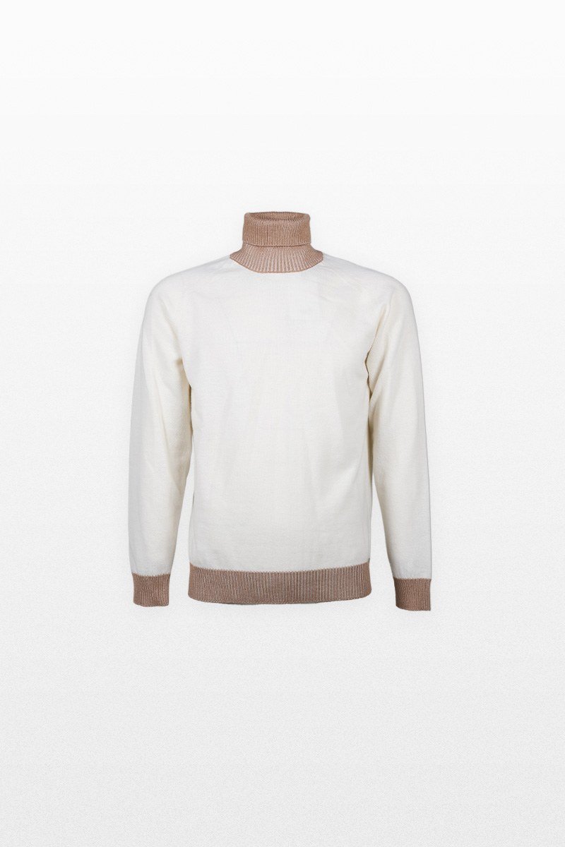 Ανδρικό-Μπεζ-Knitted-Sweater-39MASQ