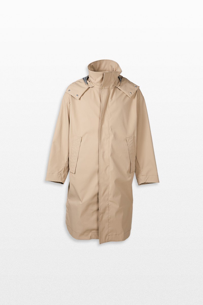 Ανδρικό-Μπεζ-Laminar-Parka-In-Twill-2Layer-Metallic-HERNO