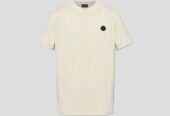 Ανδρικό Μπεζ Logo T Shirt MONCLER