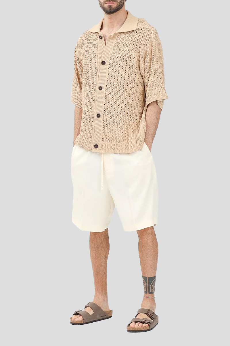 Ανδρικό-Μπεζ-Mens-Cream-Shorts-IM-BRIAN