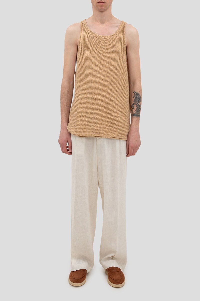 Ανδρικό Μπεζ Men’s T shirt I’M BRIAN