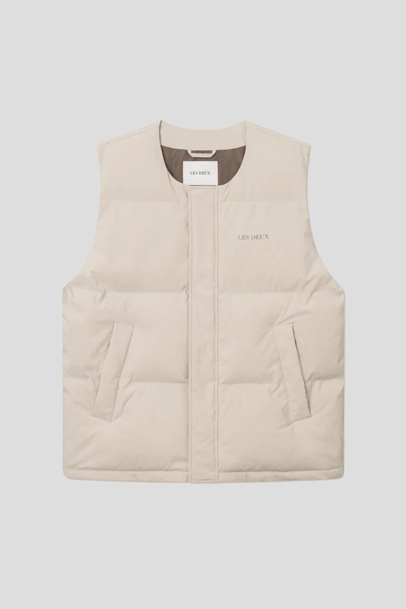 Ανδρικό-Μπεζ-Montreal-Puffer-Vest-LES-DEUX