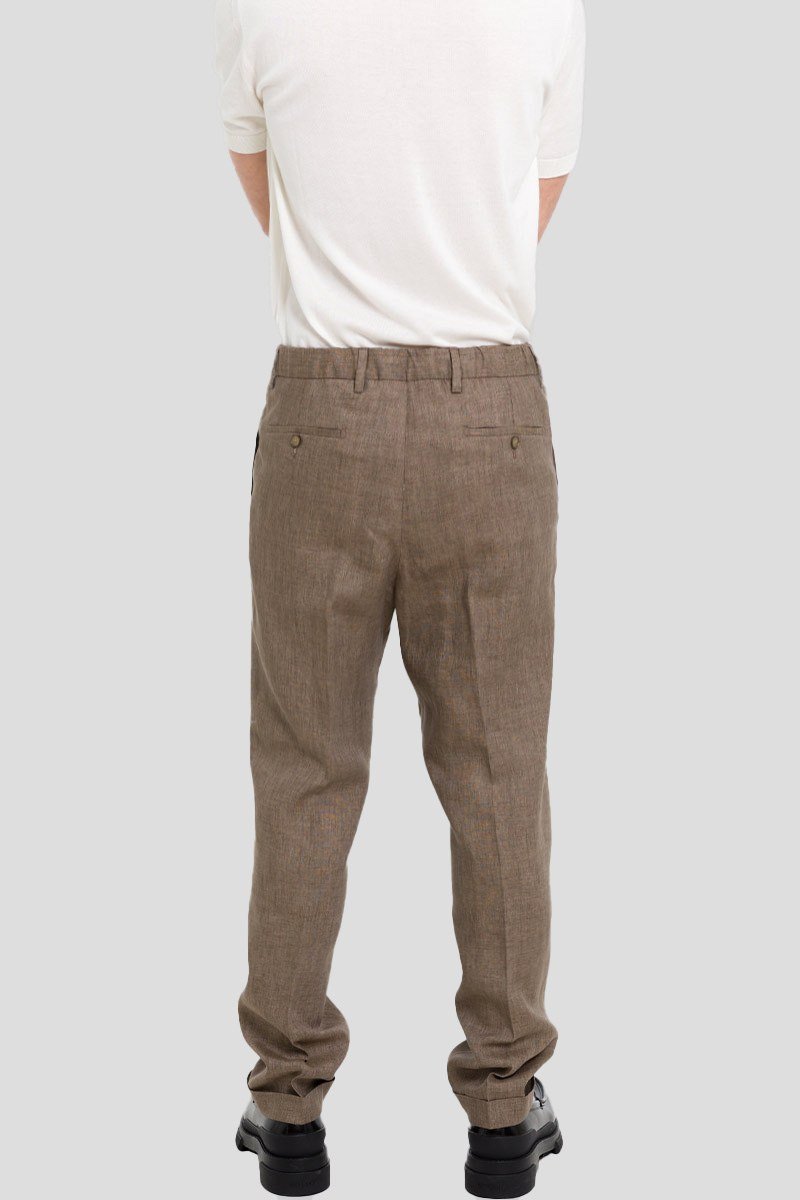 Ανδρικό Μπεζ Pantalone Tasca America BRIGLIA