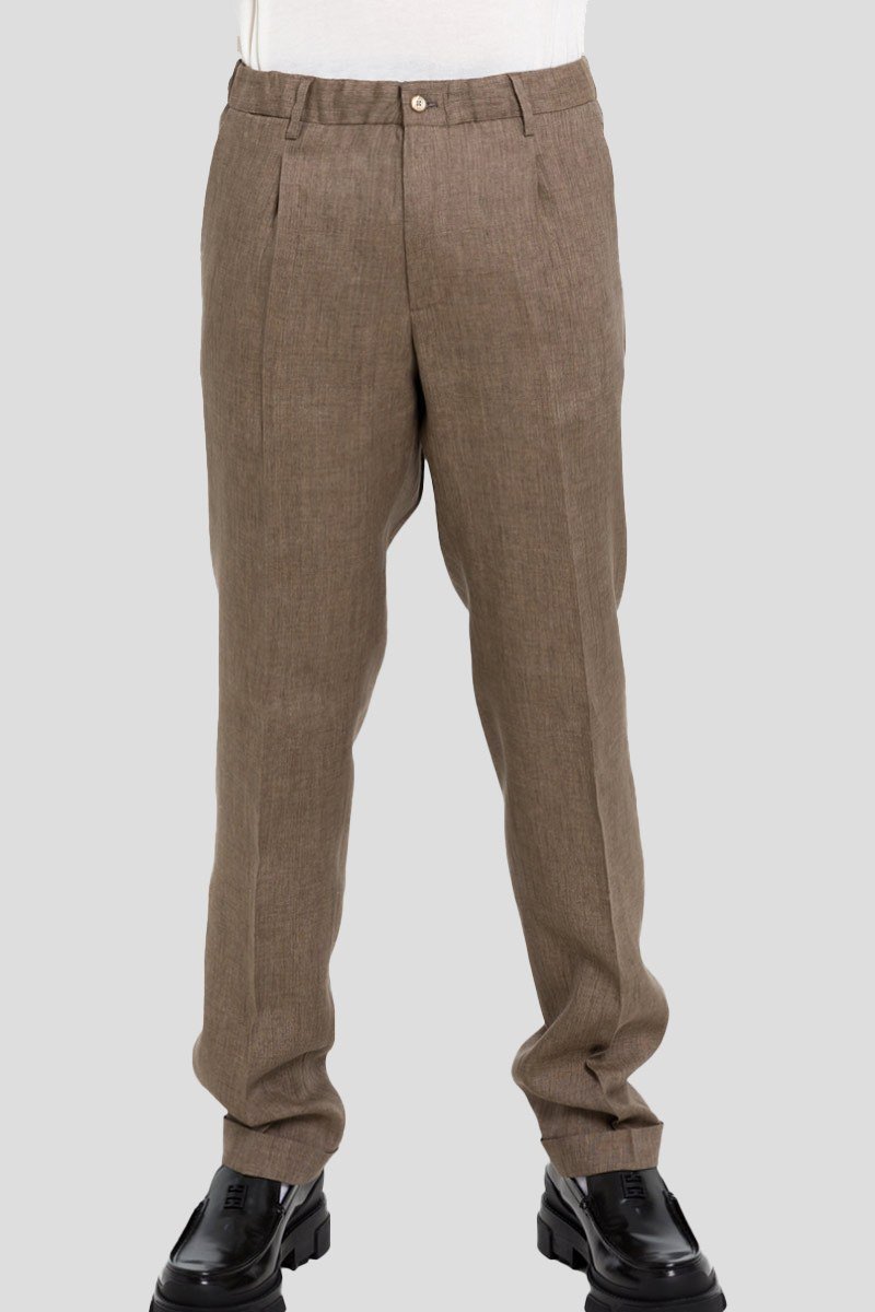 Ανδρικό Μπεζ Pantalone Tasca America BRIGLIA