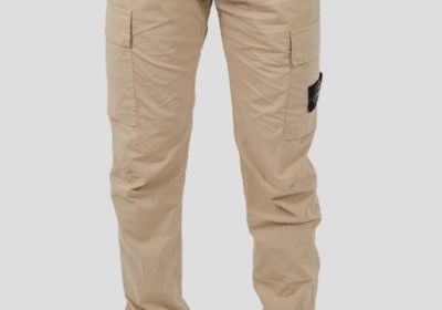 Ανδρικό-Μπεζ-Regular-Tapered-Cargo-STONE-ISLAND
