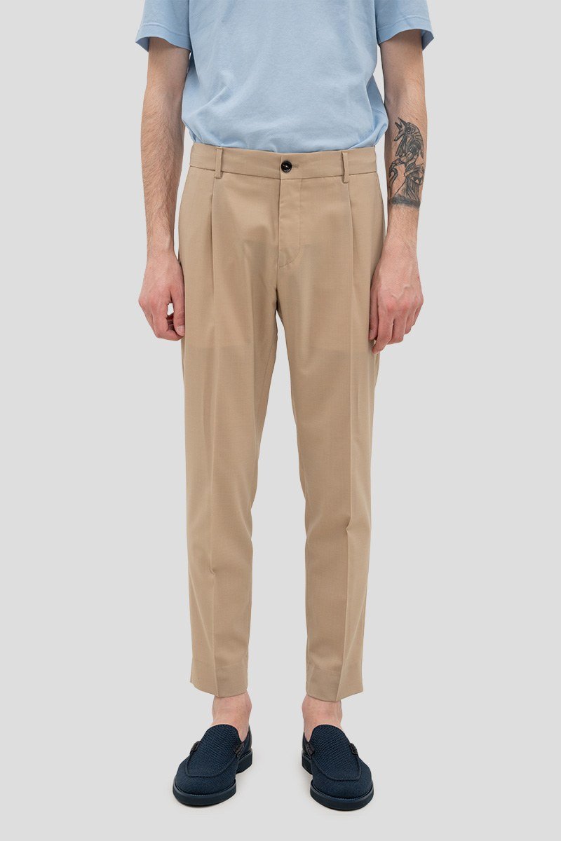 Ανδρικό-Μπεζ-Riccardo-Mens-Trousers-BE-ABLE