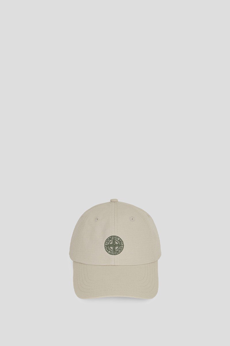 Ανδρικό Μπεζ Ripstop Baseball Cap STONE ISLAND