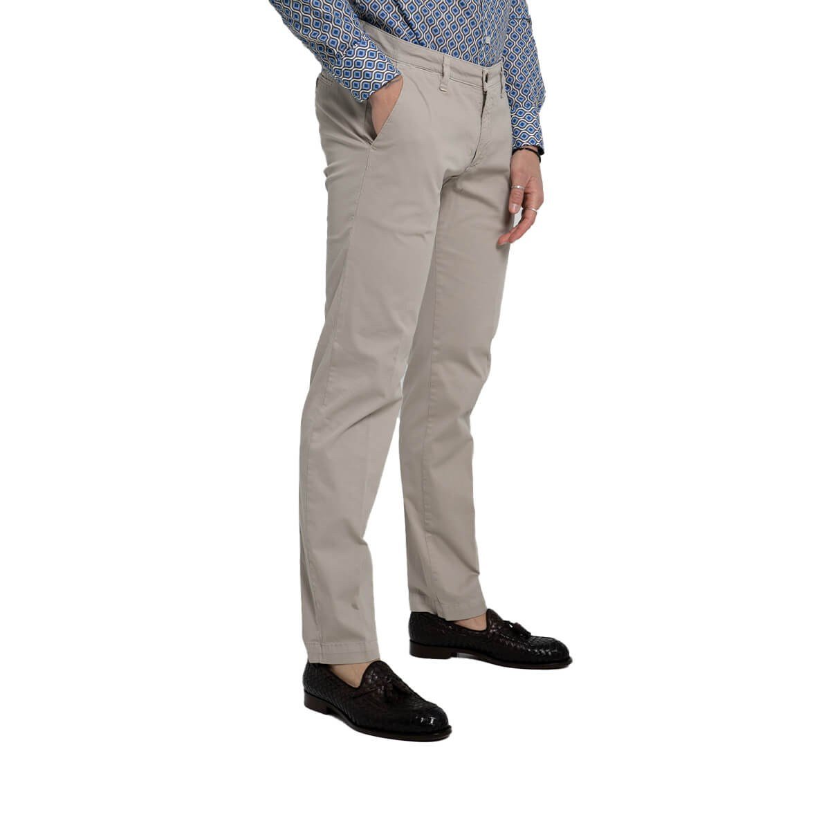 Ανδρικό Μπεζ Straight Leg Chino FOUR TEN