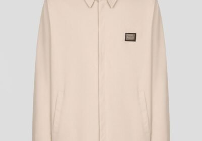 Ανδρικό-Μπεζ-Technical-fabric-shirt-with-tag-DOLCEGABBANA