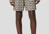 Ανδρικό Μπεζ Toile Iconographe Shorts VALENTINO GARAVANI